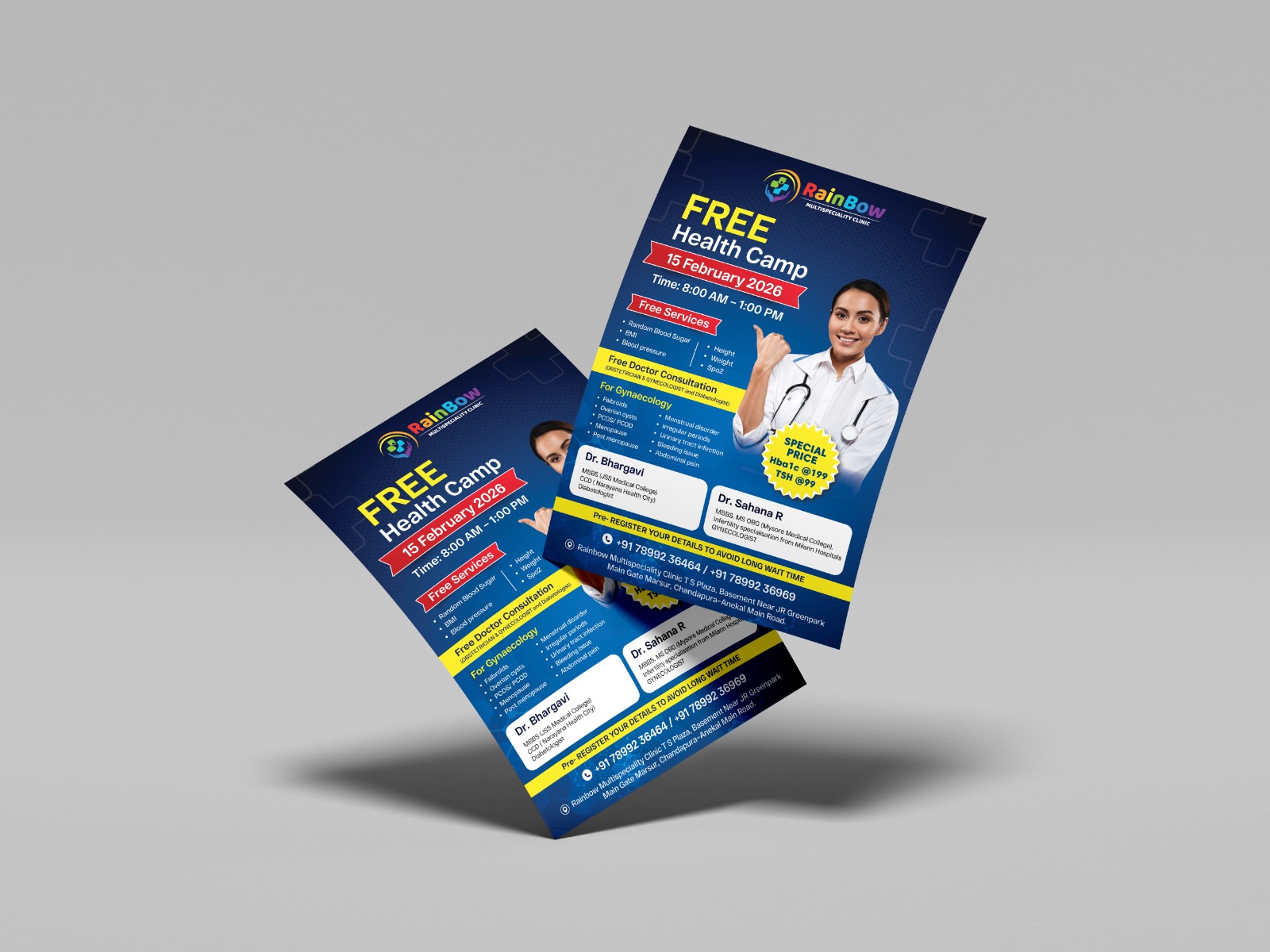 Flyer design by Brandingo